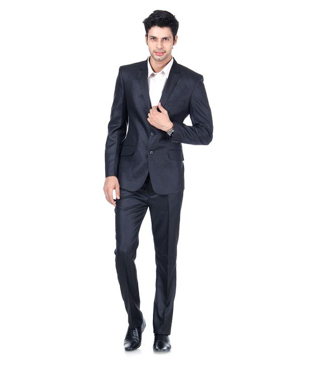 Canary London Designer Black Suit With Free Shirt, Diary & Neck Tie available at snapdeal for Rs.1049
