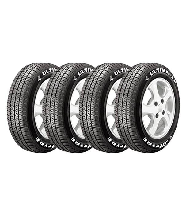 2 OFF on Jk Tyres ULTIMA XP Size 145 70 R 13 Tubeless