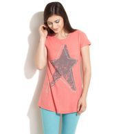 GAS Pink Cotton Top 