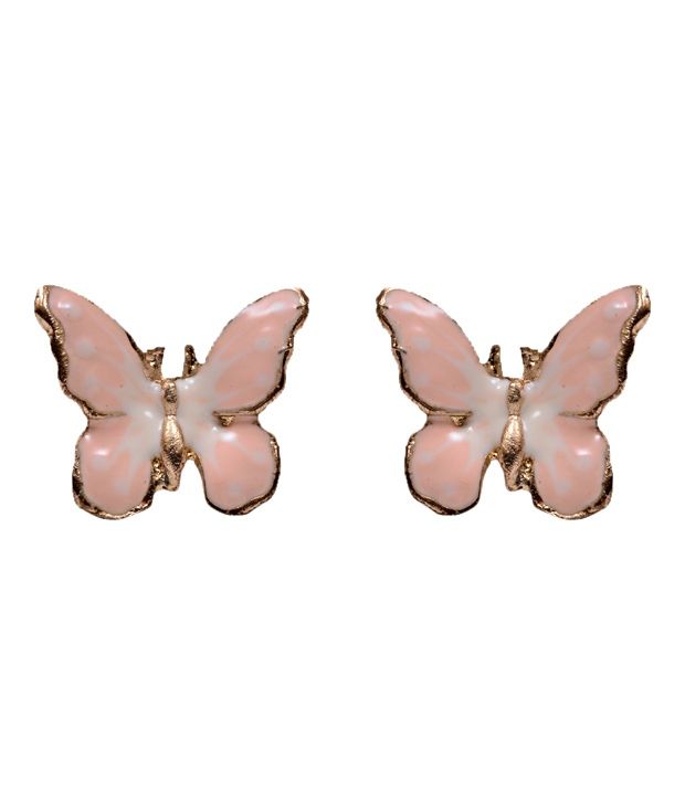 Trendy Baubles Butterfly Studs