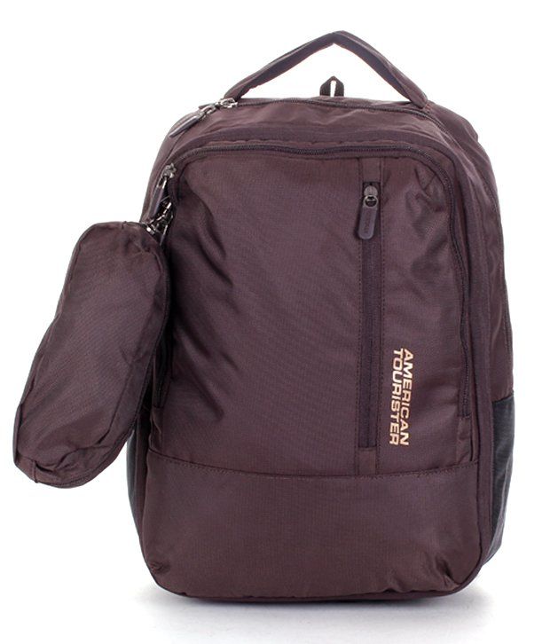 6% OFF on American Tourister Brown R50013007 Laptop Bag on