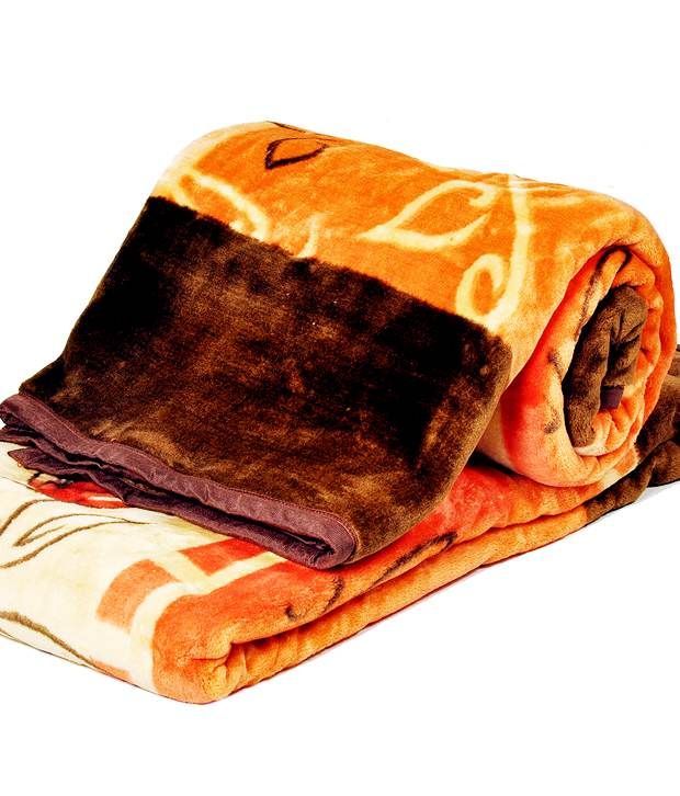Super Soft Luxurious Double Bed Mink Blanket Korean Mink Blanket available at snapdeal for Rs.2449