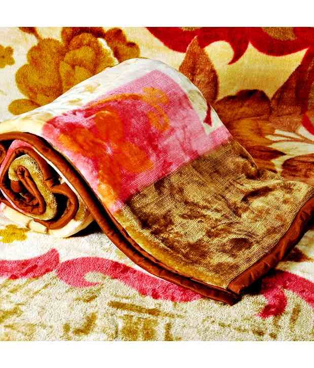 Ultra Soft Luxurious Double Bed Mink Blanket Fluffy Mink Blanket available at snapdeal for Rs.2065
