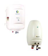 Crompton Greaves 1L IWH01P Geysers Combo Instant Geyser + Storage Solarium 25 L SWH825 Geyser