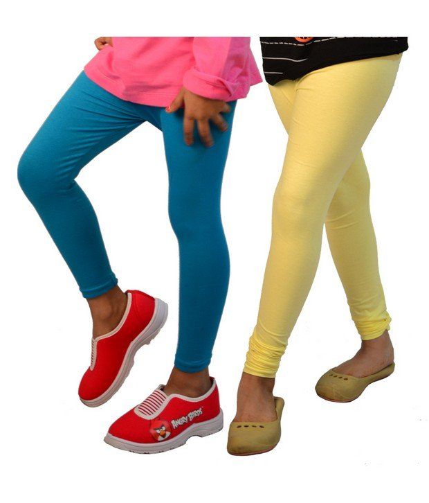 TSG MY KID Pack of 2 Multi Colors Leggings For Kids available at snapdeal for Rs.239