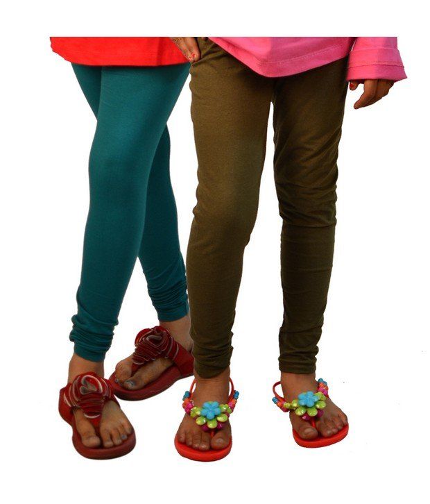 TSG MY KID Pack of 2 Multi Colors Leggings For Kids available at snapdeal for Rs.239