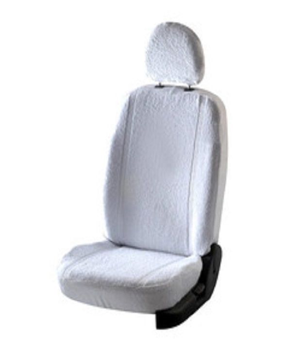 55 Off On Faithos Car Washable Towel Seat Covers White Faithos Car Washable Towel Seat Covers White Mahindra Scorpio