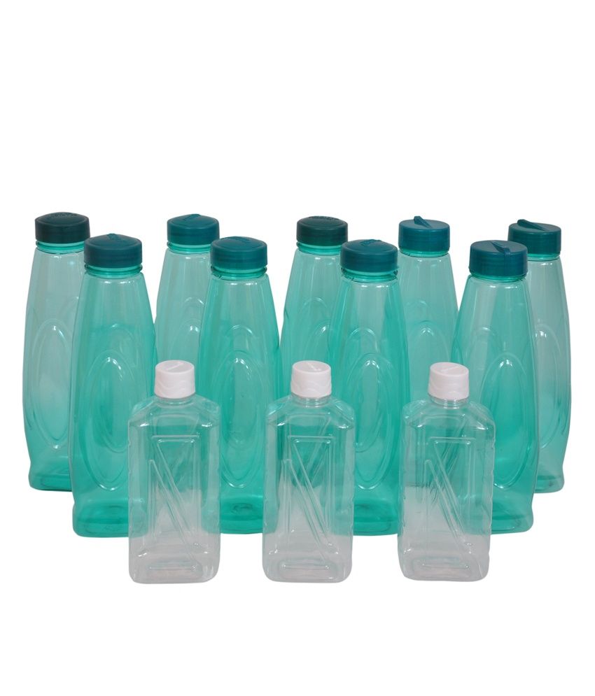 Pearl Pet Oval Water Bottles Set (12 Pcs) available at snapdeal for Rs.487