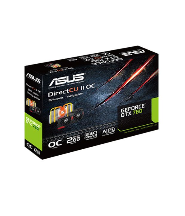 ASUS GeForce GTX 760 DirectCU II available at snapdeal for Rs.19884