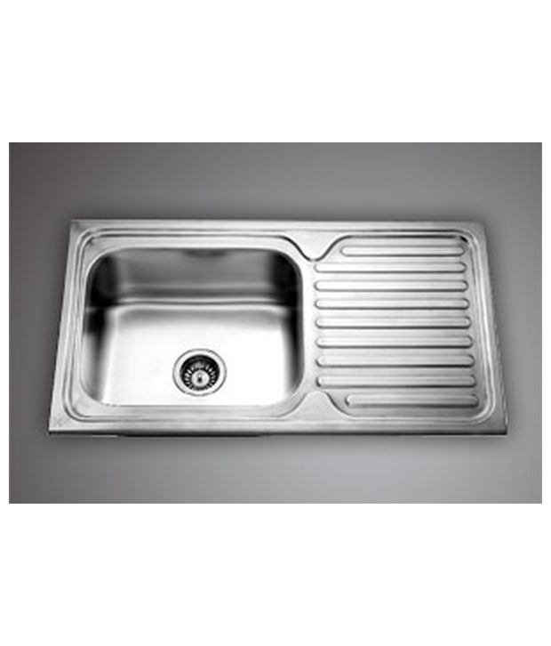 Buy Jayna Sink with Drain BoardMatt Finish Online at Low Price in