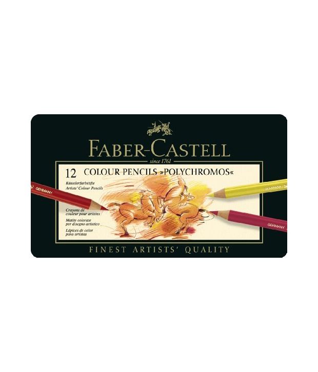 Faber-Castell Polychromos Pencils Colored (sets) set of 12 available at snapdeal for Rs.1355