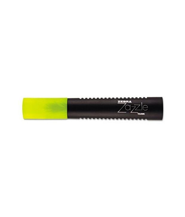 Zebra Zazzle Highlighters, Tank 12 Yellow Highlighters Buy Online at