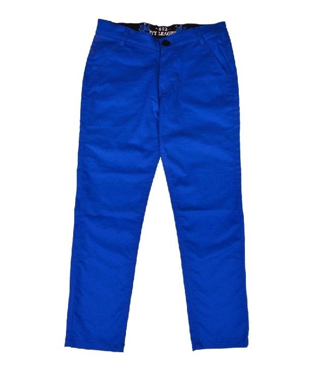 blue lighting pants