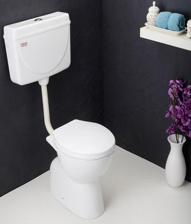 Hindware Complete Set EWC Star S With Seat Cover and Cistern