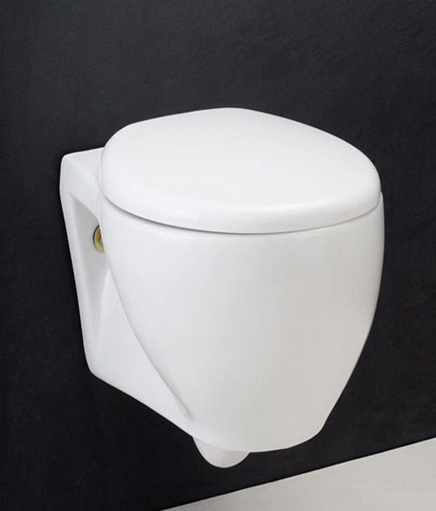 11 Off On Hindware Wall Mounted Closet Lara With Seat Cover Hindware Wall Mounted Closet Lara With Seat Cover