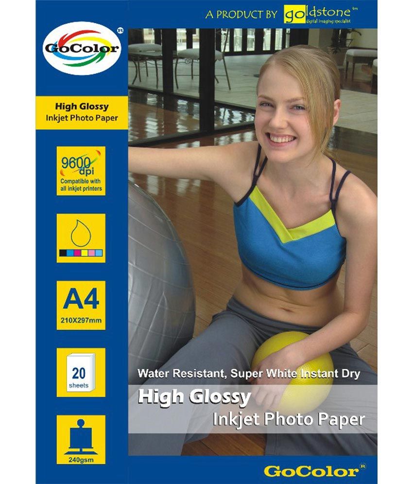 Gocolor High Gl Gocolor High Glossy Inkjet Pap