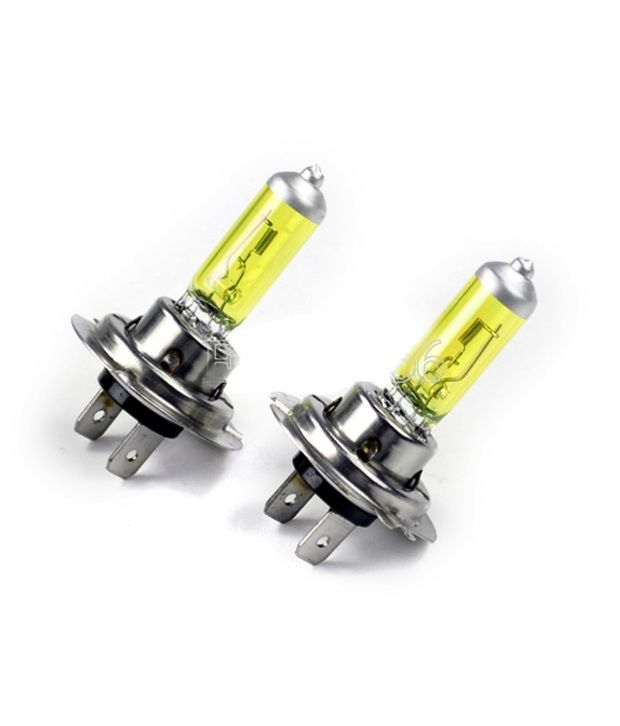 Autopal - Car/Bike Xenon GOLD Headlight Bulbs Bulb H7 - 100W available at snapdeal for Rs.862