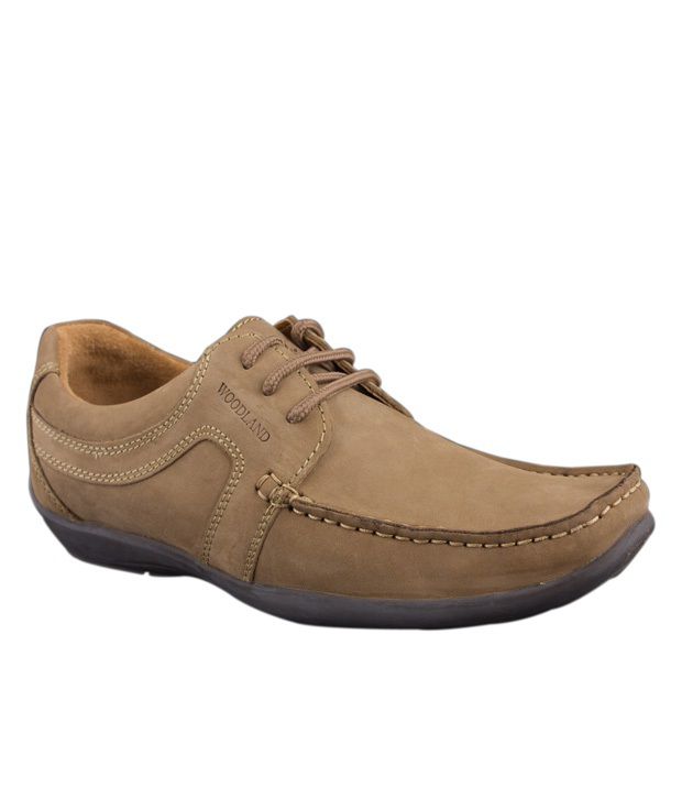 Modish Brown Casual Shoes on Snapdeal 