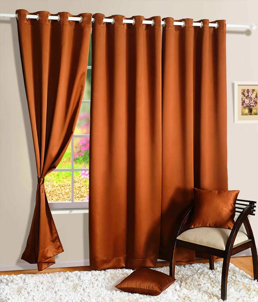 Swayam Premium Blackout Multi Eyelet Curtain - Buy Swayam Premium