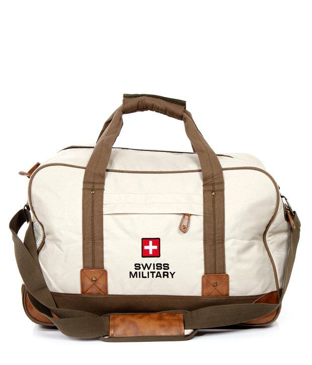 Swiss Military Cream Duffle Bag Buy Swiss Military Cream Duffle Bag