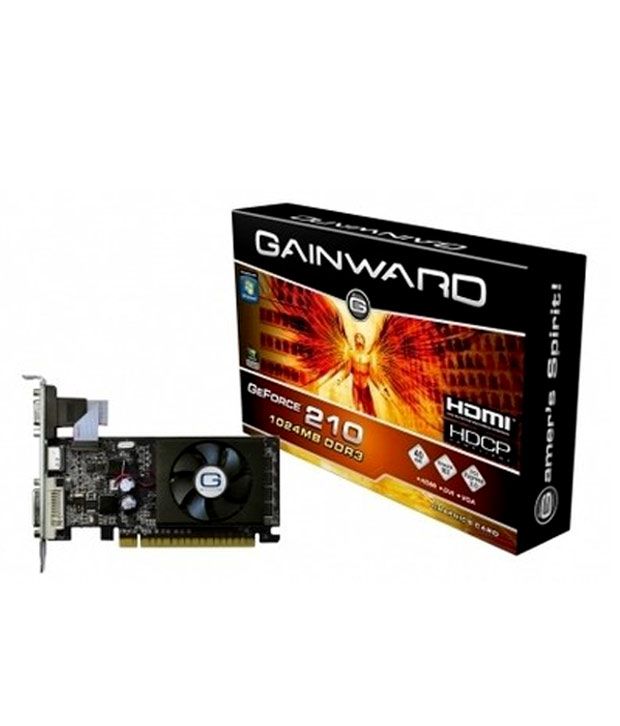 Gainward Nvidia 1gb Ddr3 Gf210 Graphics Card available at snapdeal for Rs.1863
