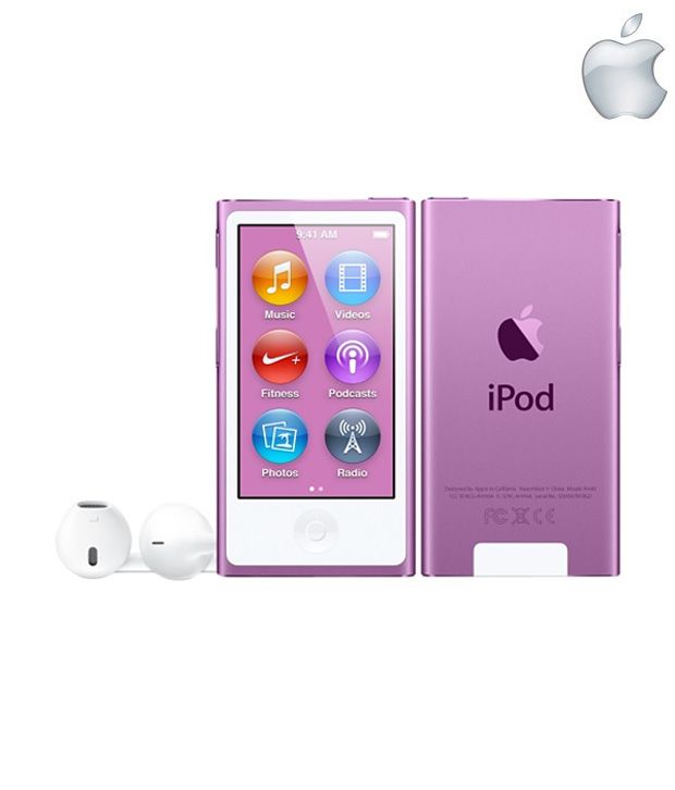 Apple Ipod Nano 16gb Purple (7th Generation) available at snapdeal for Rs.10250