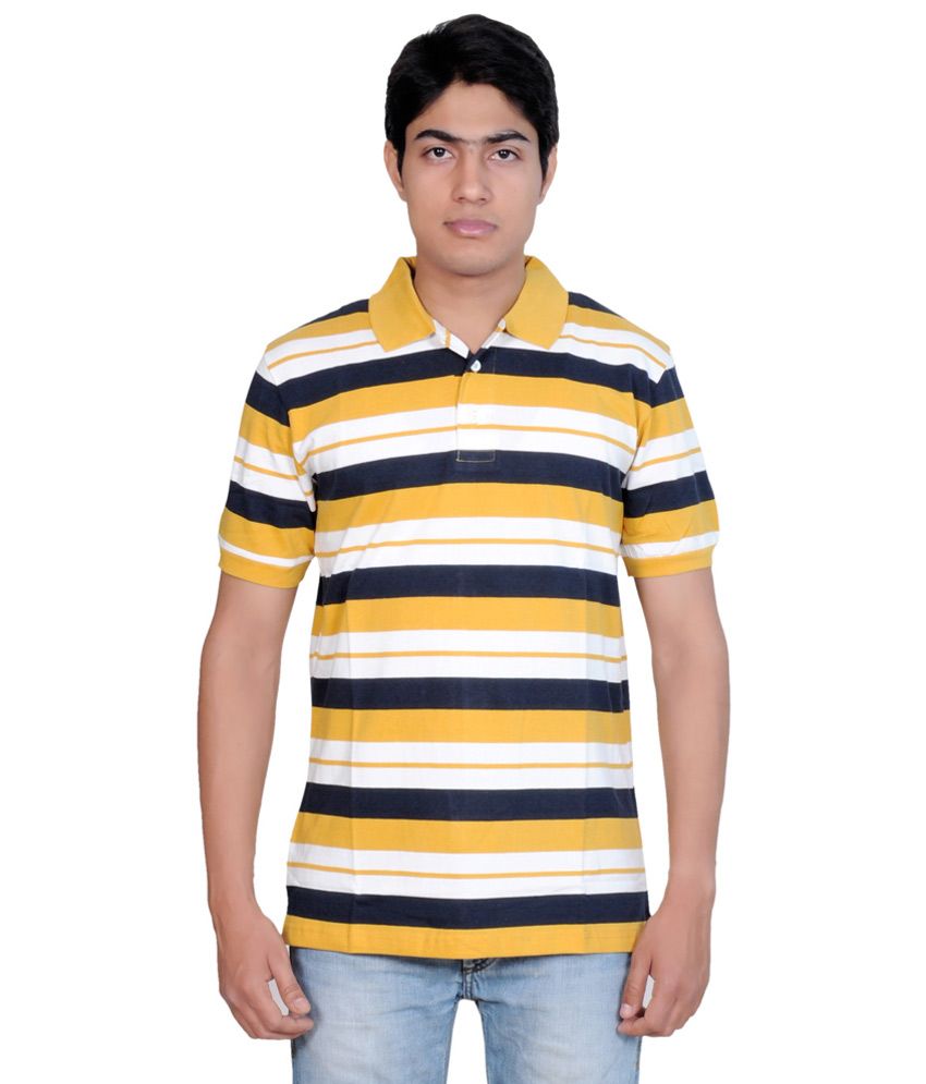 yellow and black striped t shirts