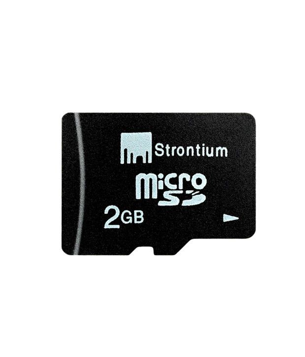 Strontium 2GB MicroSD Memory Card available at snapdeal for Rs.347