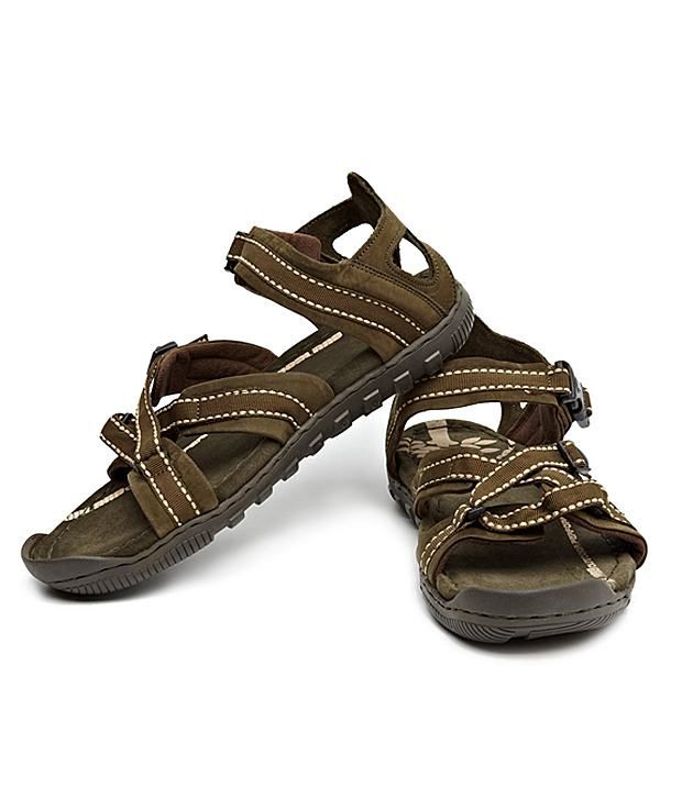 Woodland best sale green sandals