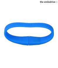 Smiledrive 8GB USB Fancy Designer Wristband Pen drive (Blue)