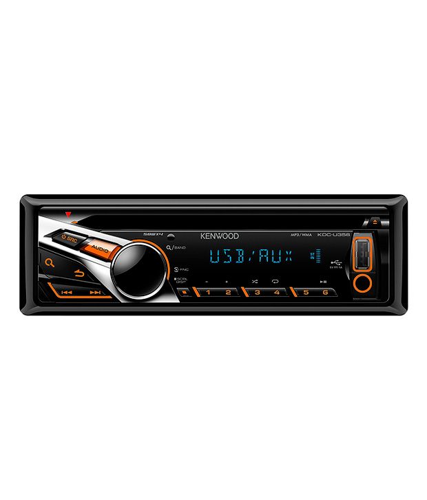 Buy Kenwood KDC U356 CD and USB Receiver (Single Din) on