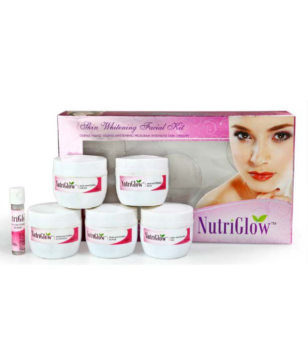 Skin Whitening Facial Kit 310: Buy NUTRIGLOW Skin Whitening Facial Kit 