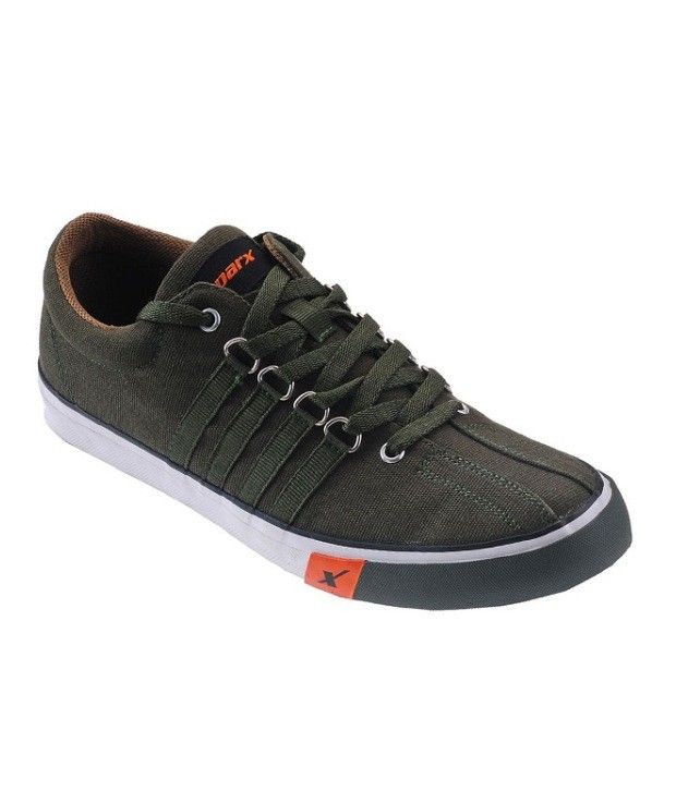 Buy Sparx Olive Green Lifestyle Shoes on Snapdeal PaisaWapas