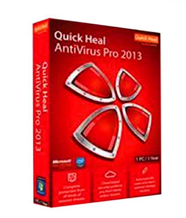 Quick Heal Antivirus Pro 2013 (1 User 3 Year Pack)