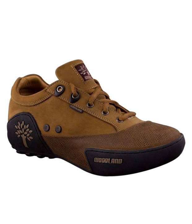 Buy Woodland Rugged Brown Casual Shoes 