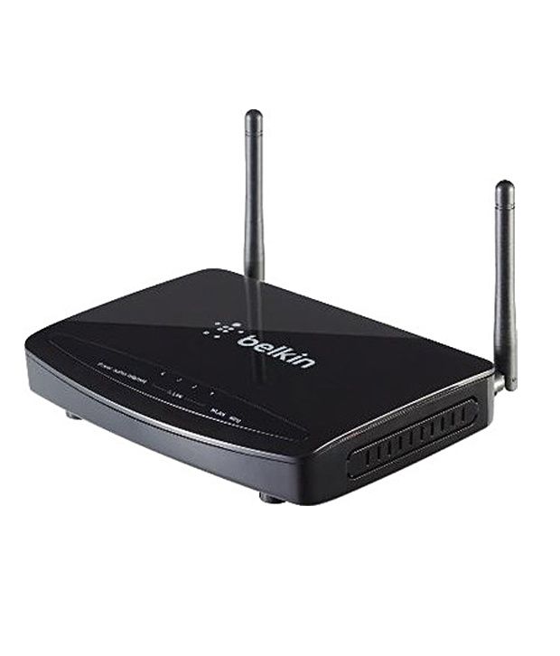 Belkin 300 Mbps N300 Adsl Wireless Router (f9j1005zb)wireless Routers With Modem available at snapdeal for Rs.4749