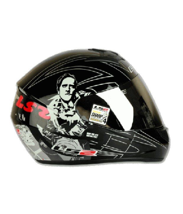 LS2 - Full Face Helmet - FF350 Cartoon (Black) Standard : 57 - 59 available at snapdeal for Rs.4211