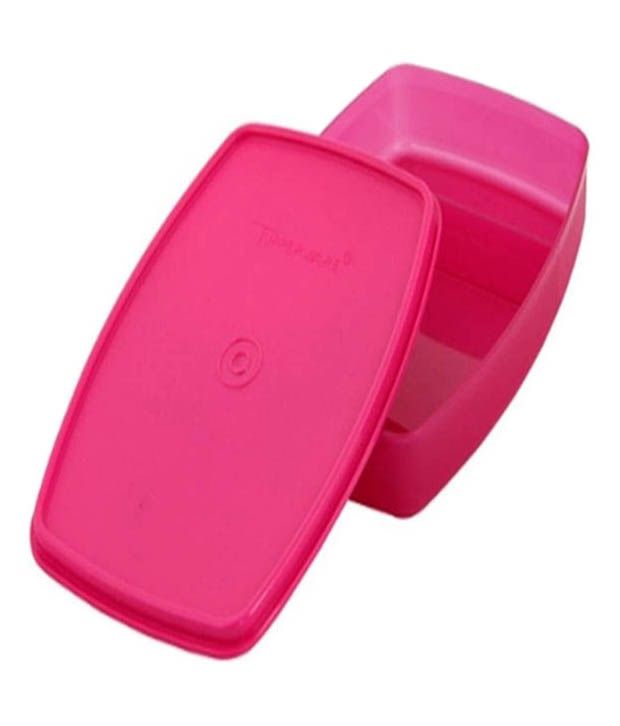 Tupperware Classic Slim Lunch (Fuchsia Kiss) Plastic Containers