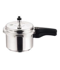 Kitchen Essentials Induction Base Aluminium Pressure Cooker - 3 Litre (Inner Lid)