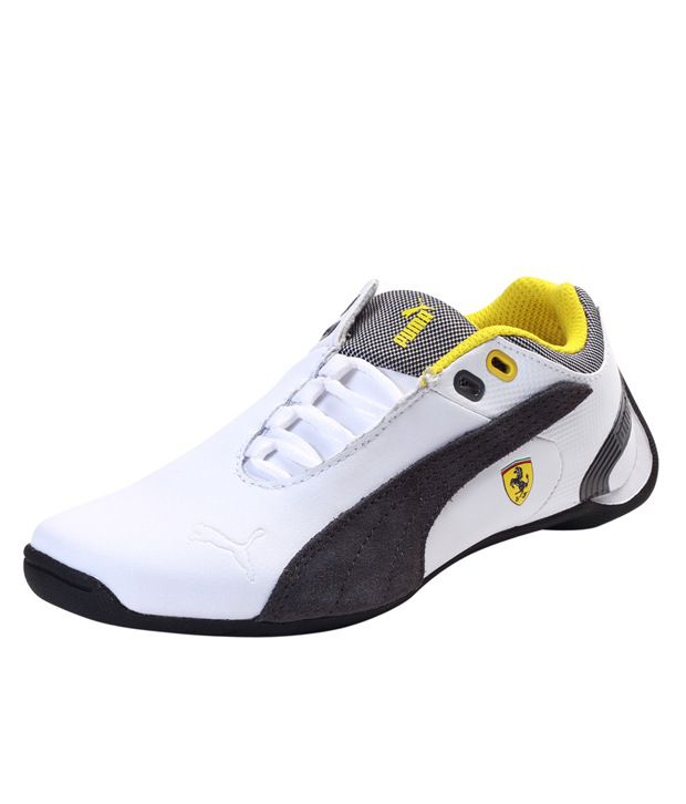 puma future cat m2 sf jr shoes white