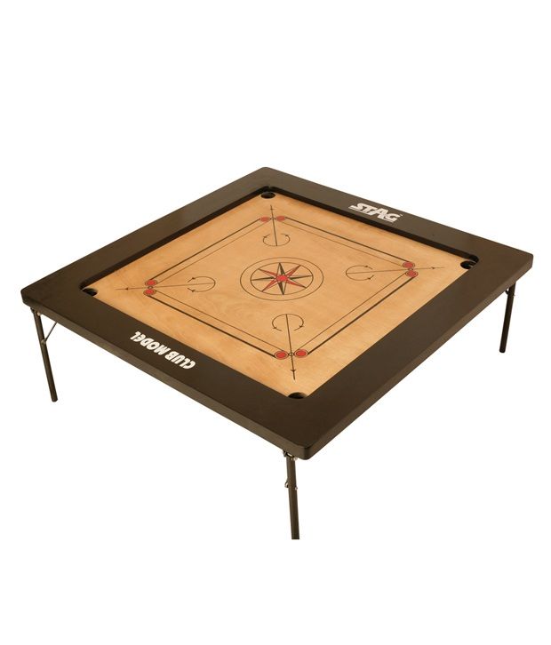 Stag Club Model Carrom Board With Low Stand And Coins available at snapdeal for Rs.3552