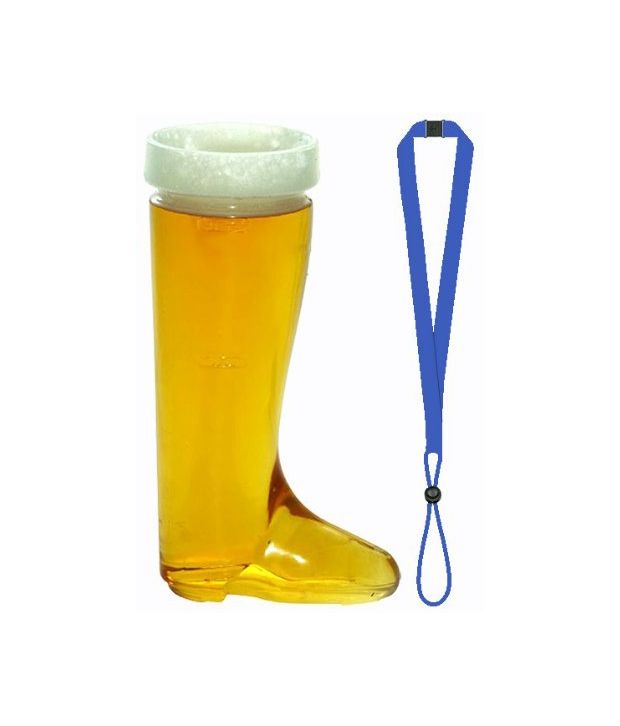 Oktoberfest Haus Glass Clear, Lanyard Blue Beer Boot Plastic 1000 Beer Glasses Buy Online