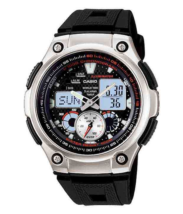 casio ad218 youth combination watch