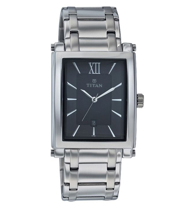 19 OFF on Titan Steel 9327SM02 Men s Watch on Snapdeal
