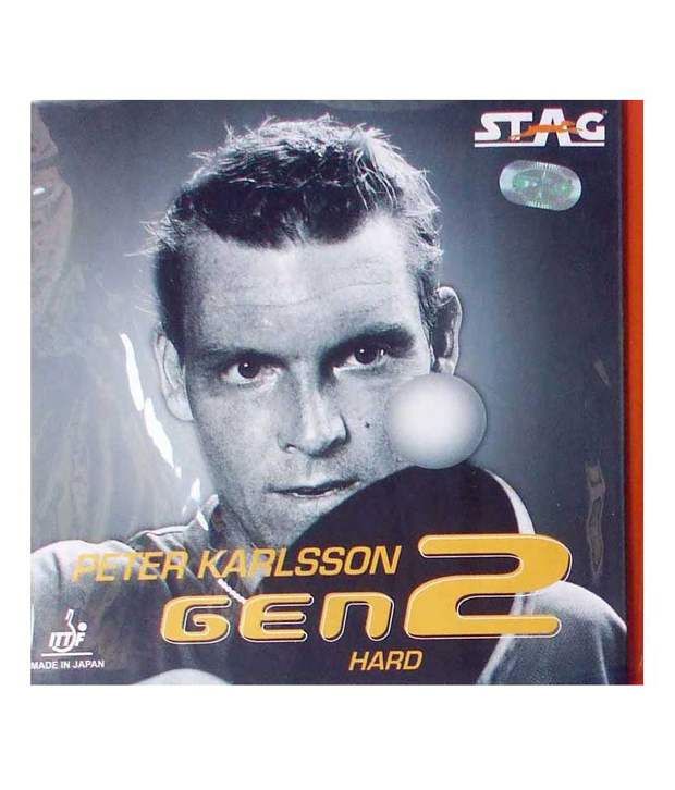 Stag Peter Karlsson Gen2 Hard (Max) Table Tennis Rubber available at snapdeal for Rs.2880