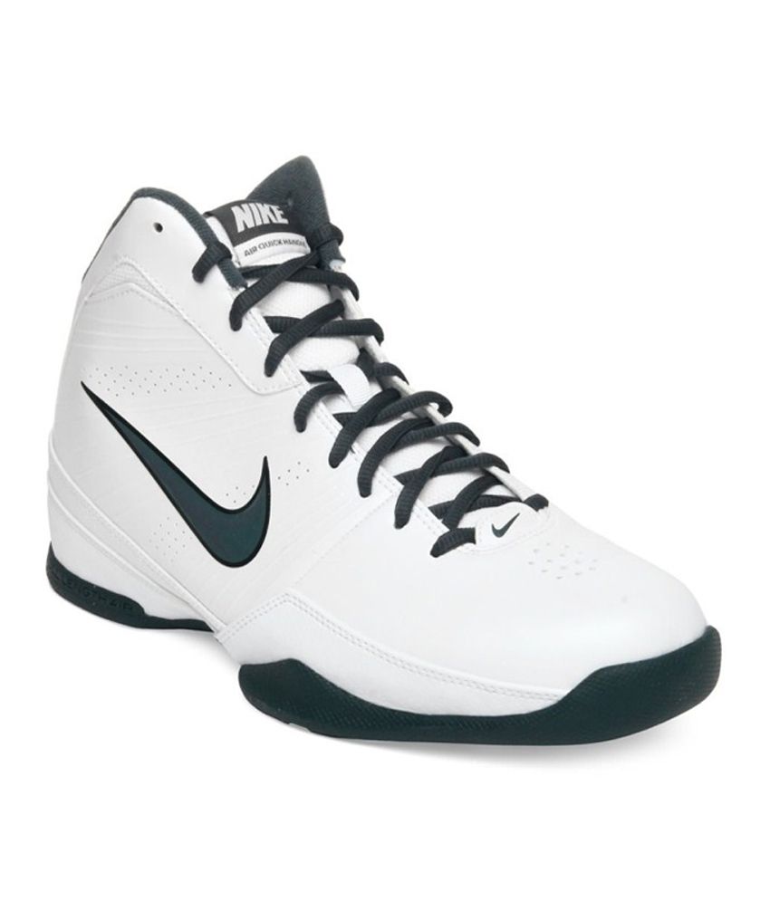 Nike Air Quick Handle Basketball Shoes (white/black) available at snapdeal for Rs.2977