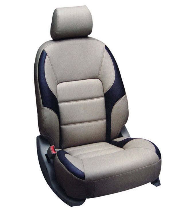 Leather seat store covers price