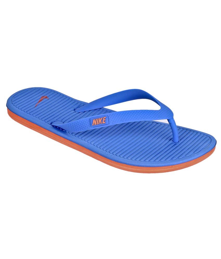 women's nike navy blue flip flops