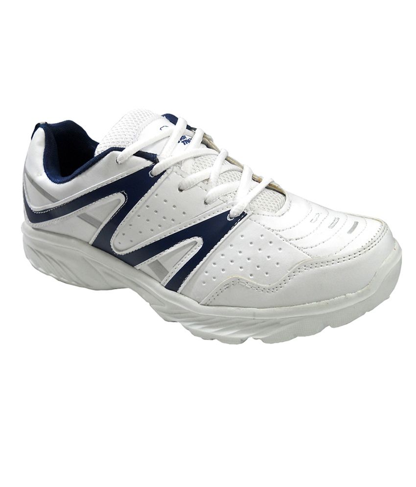 Fast Trax Navy Blue and White Mens Sports Shoes available at snapdeal for Rs.399