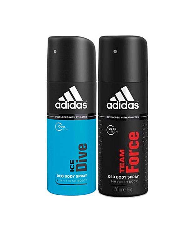 Adidas Ice Dive & Team Force Deodorant For Men-150ml Each available at snapdeal for Rs.375